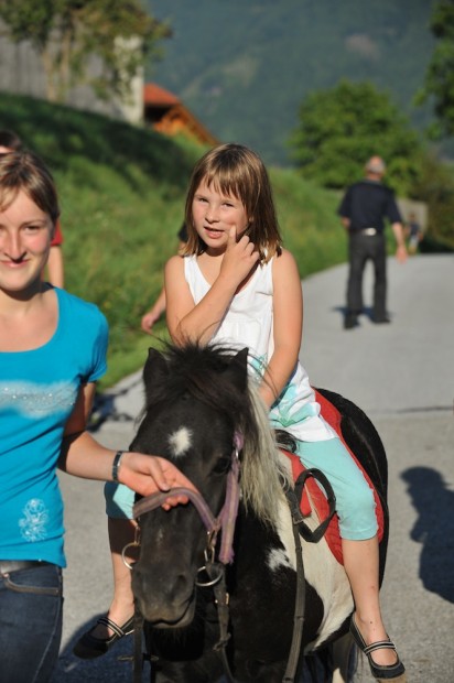 Reiten auf unserer "Fanny"